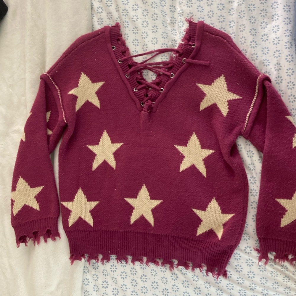 Star Sweater from small business size M